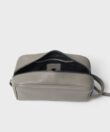 Mini Wash Bag in Sand Grained Leather