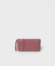 Wallet in Rouge Smooth Leather