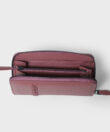 Wallet in Rouge Smooth Leather
