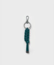 Macrame Keychain in Teal