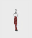 Macrame Keychain in Scarlet
