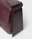 Braided Bag in Merlot Smooth Leather