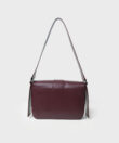 Braided Bag in Merlot Smooth Leather