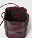 Pouch Bag in Merlot Smooth Leather