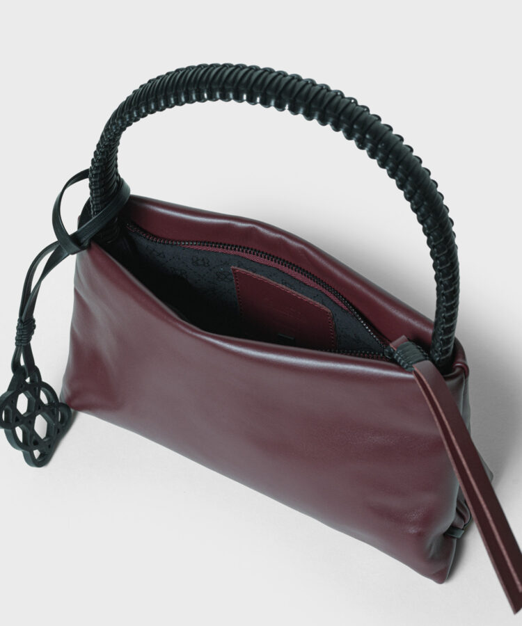 CC Nephele Bag in Merlot Smooth Leather
