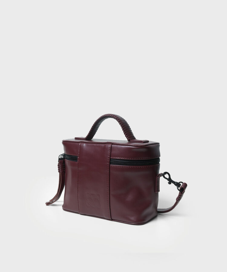 Venus Bag in Merlot Smooth Leather