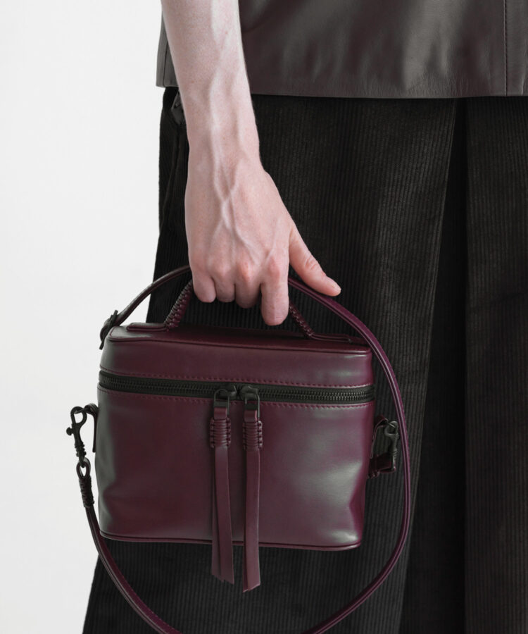 Venus Bag in Merlot Smooth Leather