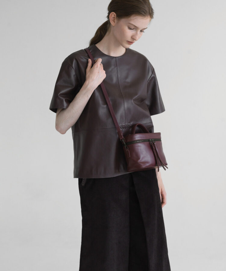Venus Bag in Merlot Smooth Leather