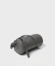 Mini Barrel Bag in Grey Grained Leather