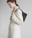Baguette in Black Smooth Leather