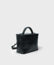 Venus Bag in Black Smooth Leather