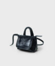 Mini Top Handle in Ink Patent Leather