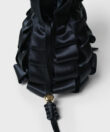 Olympia Bag in Black Satin