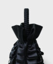 Olympia Bag in Black Satin
