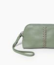 Vanity Case in Sage Grained Leather