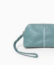 Vanity Case in Sky Grained Leather