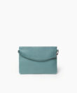 Maxi Pochette in Sky Grained Leather
