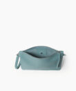 Maxi Pochette in Sky Grained Leather