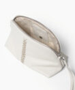 Maxi Vanity Case in Ivory Grained Leather