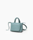 Mini Top Handle in Sky Grained Leather
