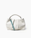 Leather Strap Sky Grained Leather