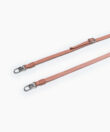 Leather Strap Peach Grained Leather