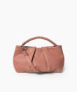 Leather Strap Peach Grained Leather