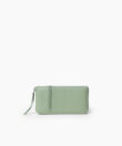 Wallet in Sage Grained Leather