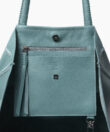 Cross Tote in Sky Grained Leather