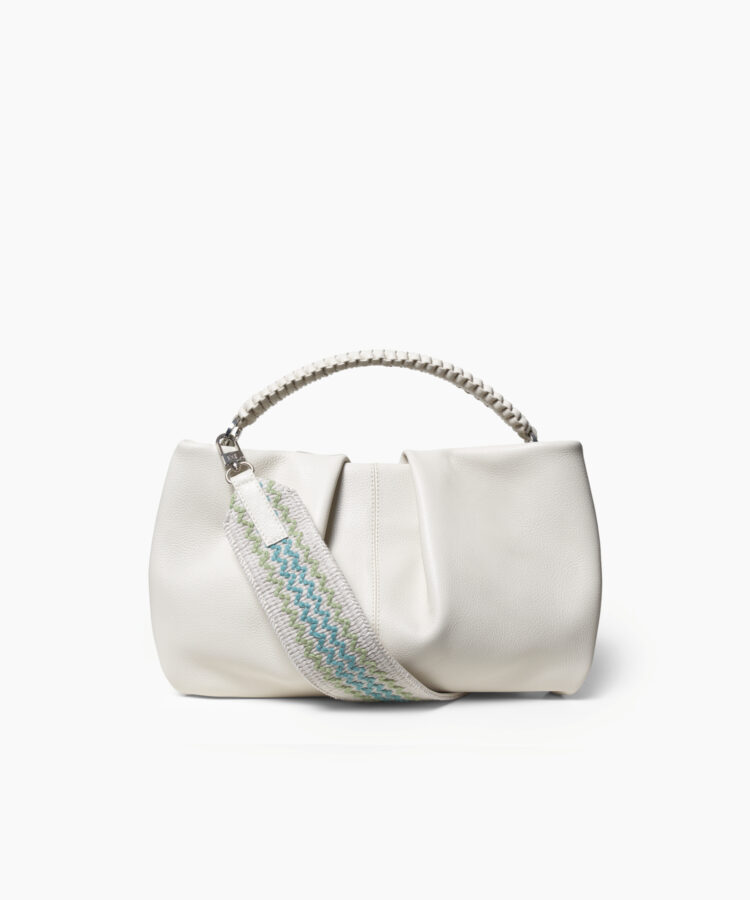 Marquise Strap in Ivory Grained Leather