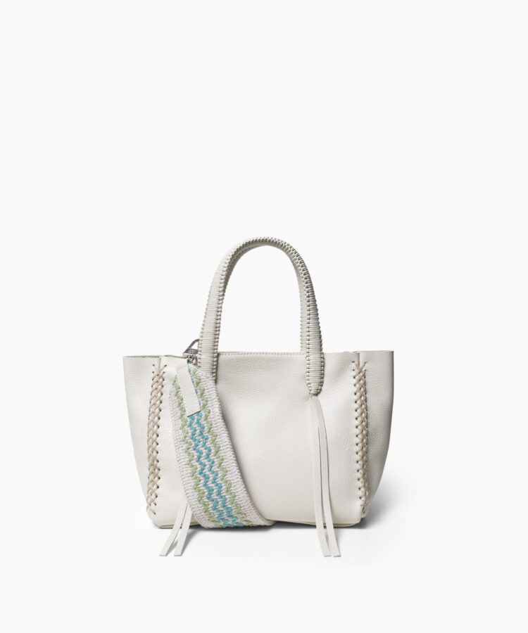 Marquise Strap in Ivory Grained Leather