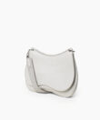 Saddle Bag in Ivory Grained Leather