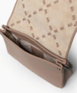 Scala Flap Bag in Mocca Smooth Leather