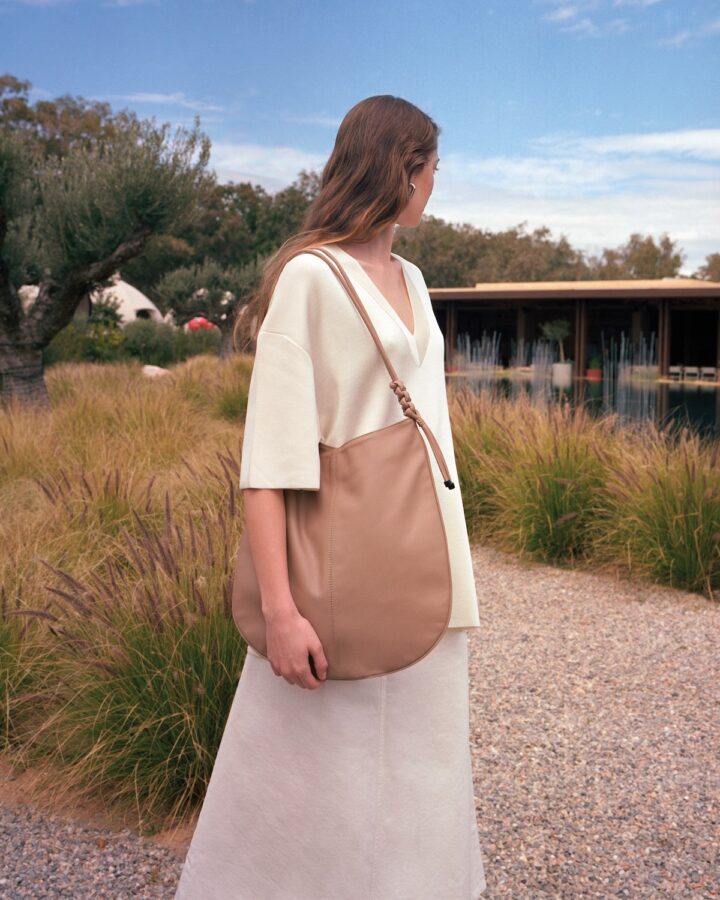 Calypso Bag in Mocca Smooth Leather