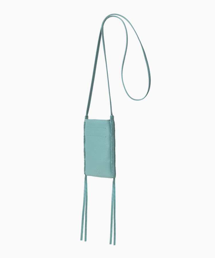 Pocket Bag in Sky Grained Leather