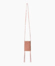 Pocket Bag in Peach Grained Leather
