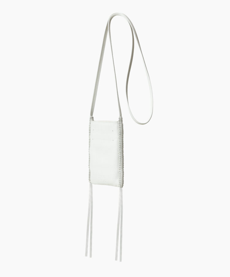 Pocket Bag in  Ivory Grained Leather