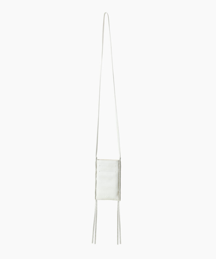 Pocket Bag in  Ivory Grained Leather