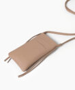 Cross Pocket Bag in Mocca Smooth Leather