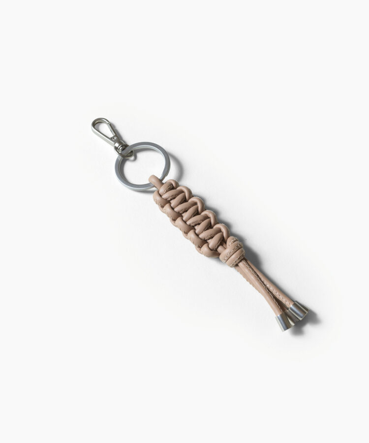 Macrame Keychain in Mocca