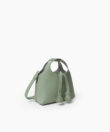 Micro City in Sage Grained Leather
