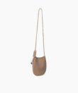 Flat Messenger in Mocca Smooth Leather