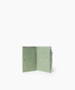 Folded Wallet in Sage Grained Leather
