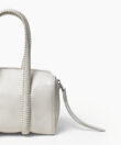 Mini Bowling in Ivory Grained Leather