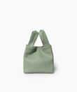 Gaia Tote in Sage Grained Leather