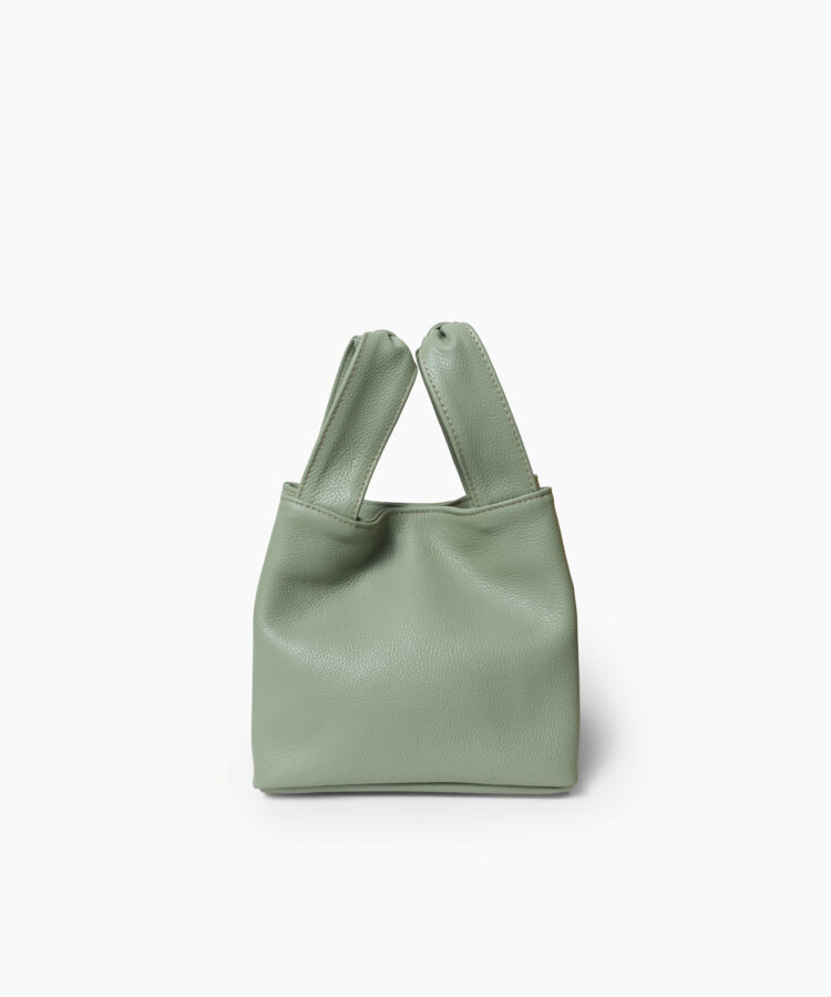Gaia Tote in Sage Grained Leather