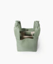 Gaia Tote in Sage Grained Leather
