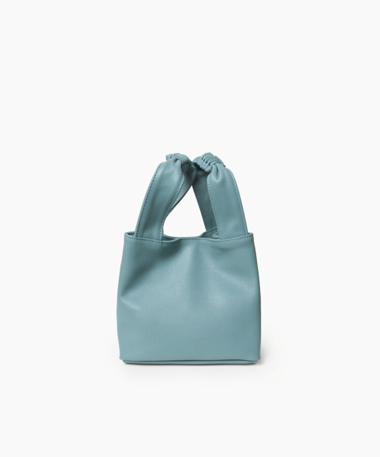 Gaia Tote in Sky Grained Leather