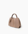 Venetia Clutch in Mocca Smooth Leather