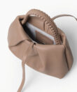 Venetia Clutch in Mocca Smooth Leather